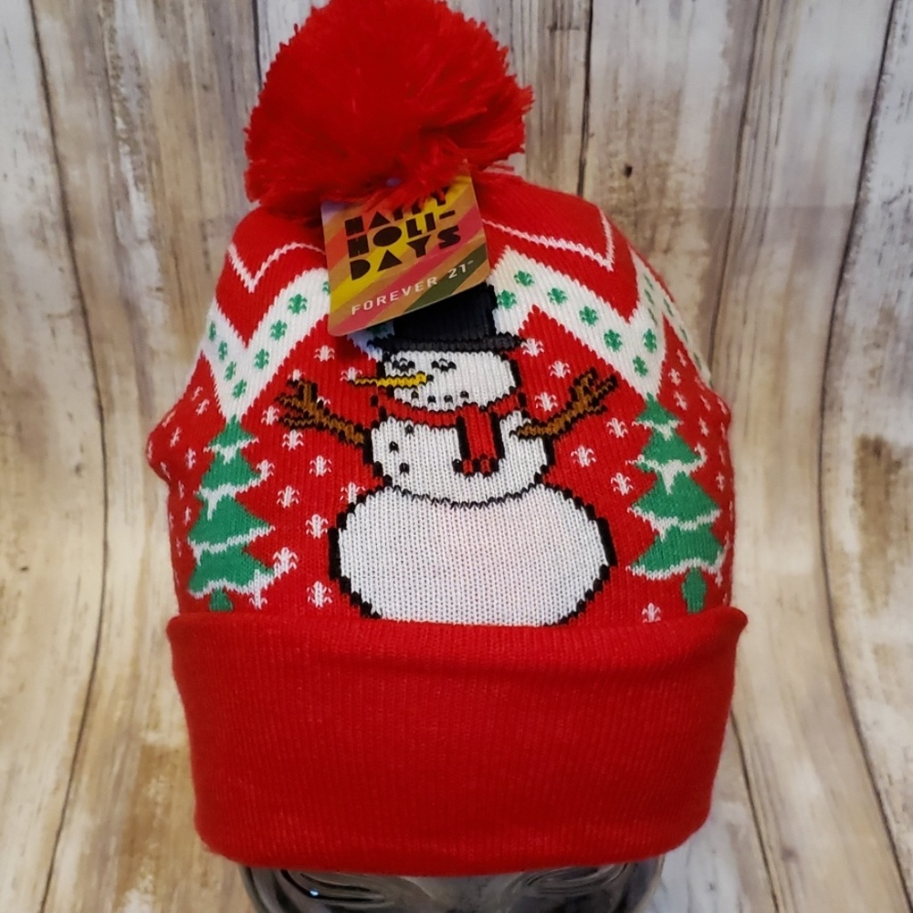Snowman Beanie Hat